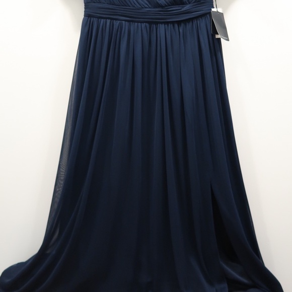 NWT ADRIANNA PAPELL Midnight Tulle & Sequin Gown - Picture 11 of 11